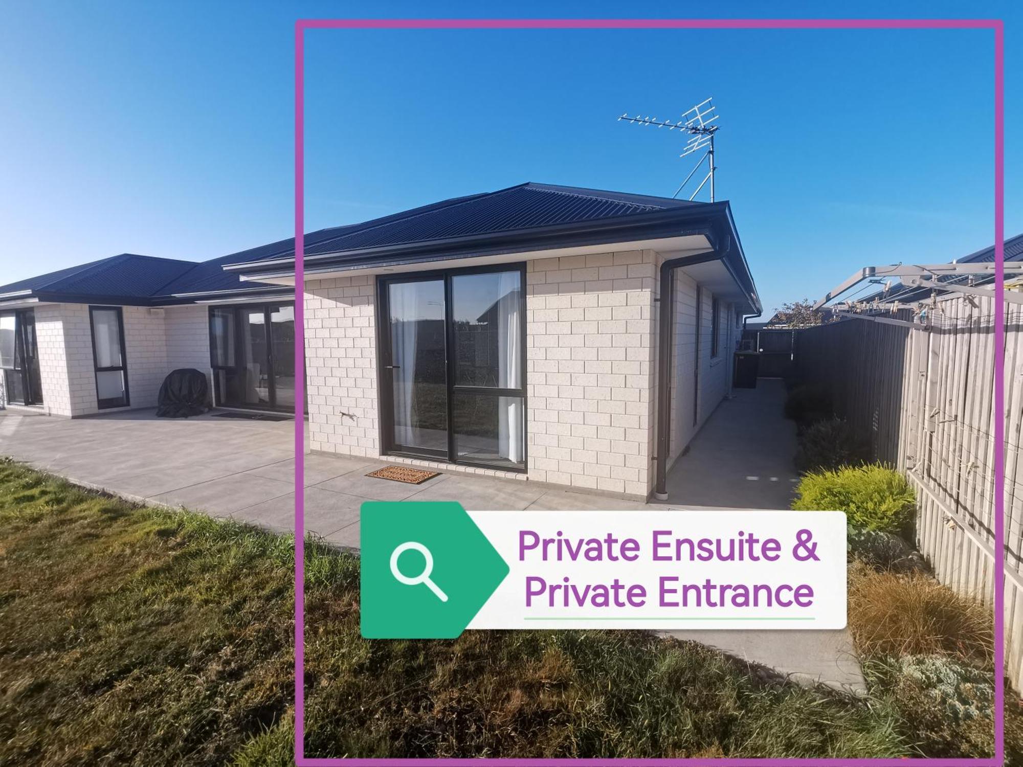 Stylish Private Guest House Ensuite Only Rolleston Exteriör bild